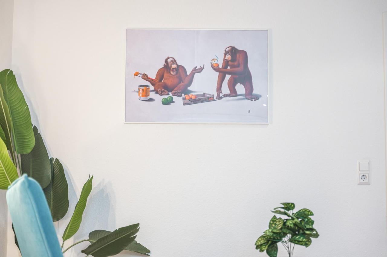 Das Crazy Monkey Loft Mit 100Qm & Summerlounge Apartment Stuttgart Luaran gambar