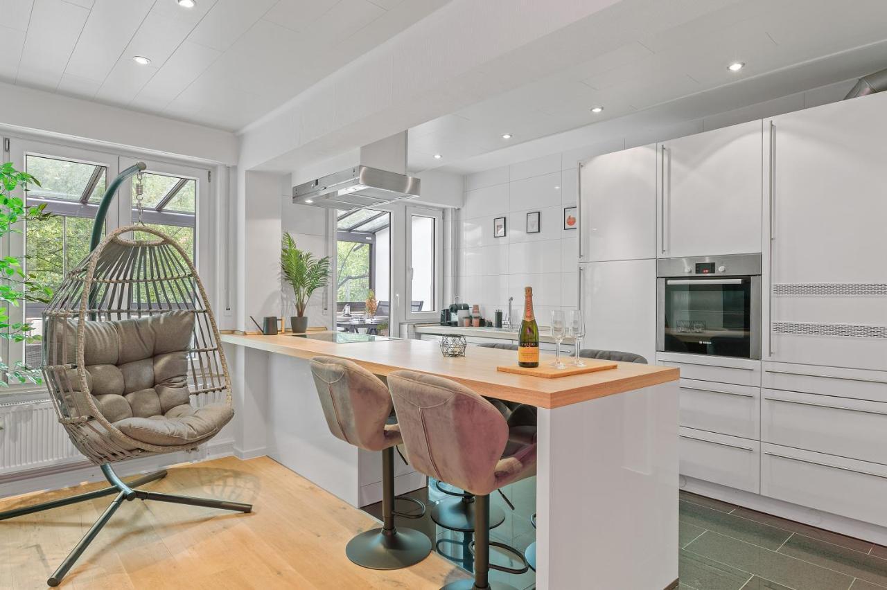 Das Crazy Monkey Loft Mit 100Qm & Summerlounge Apartment Stuttgart Luaran gambar